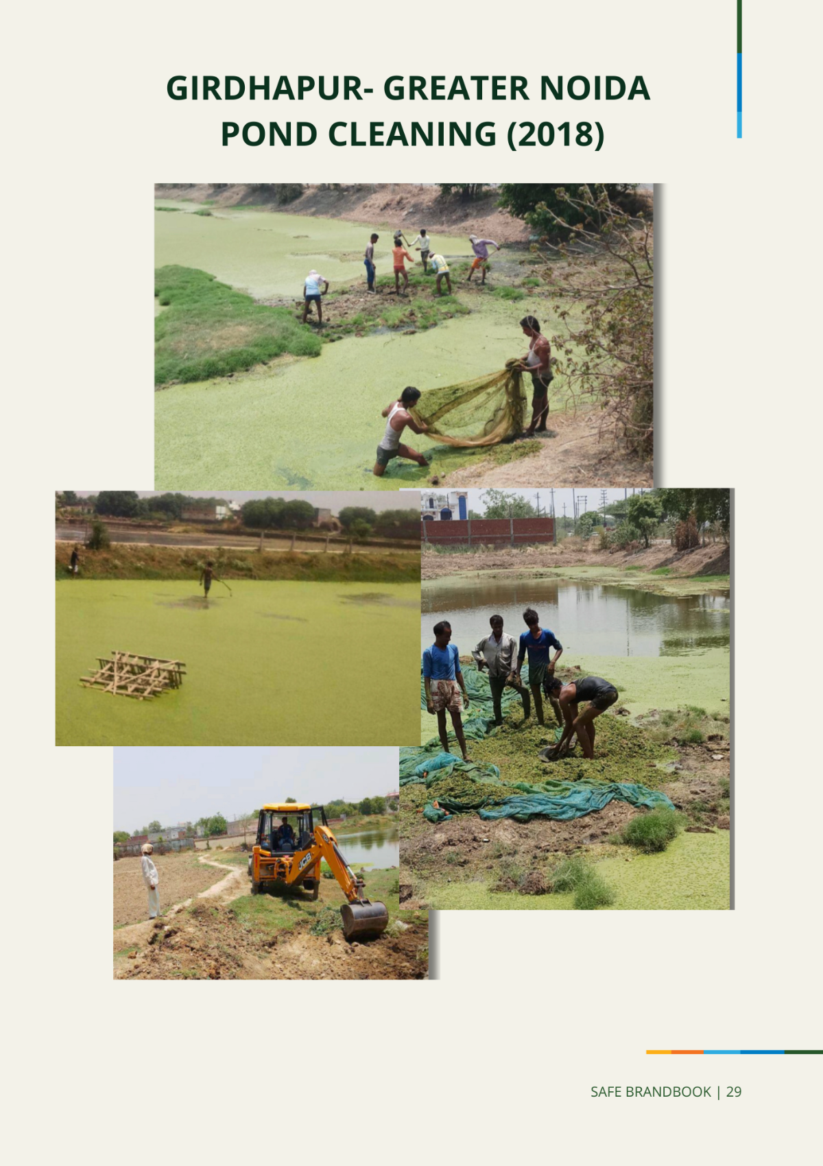 GIRDHAPUR- GREATER NOIDA POND CLEANING (2018)