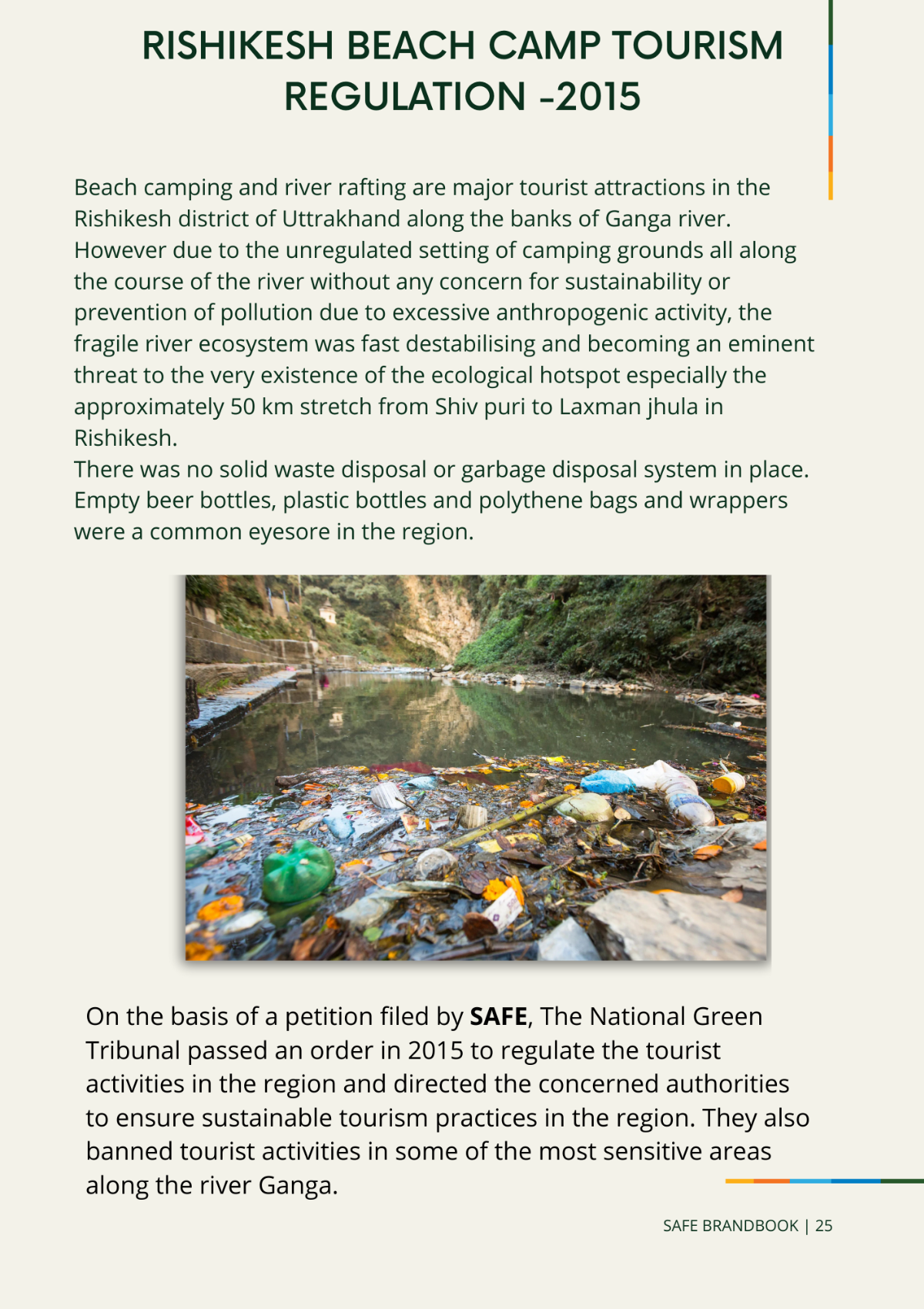 RISHIKESH Beach camp tourism regulation -2015