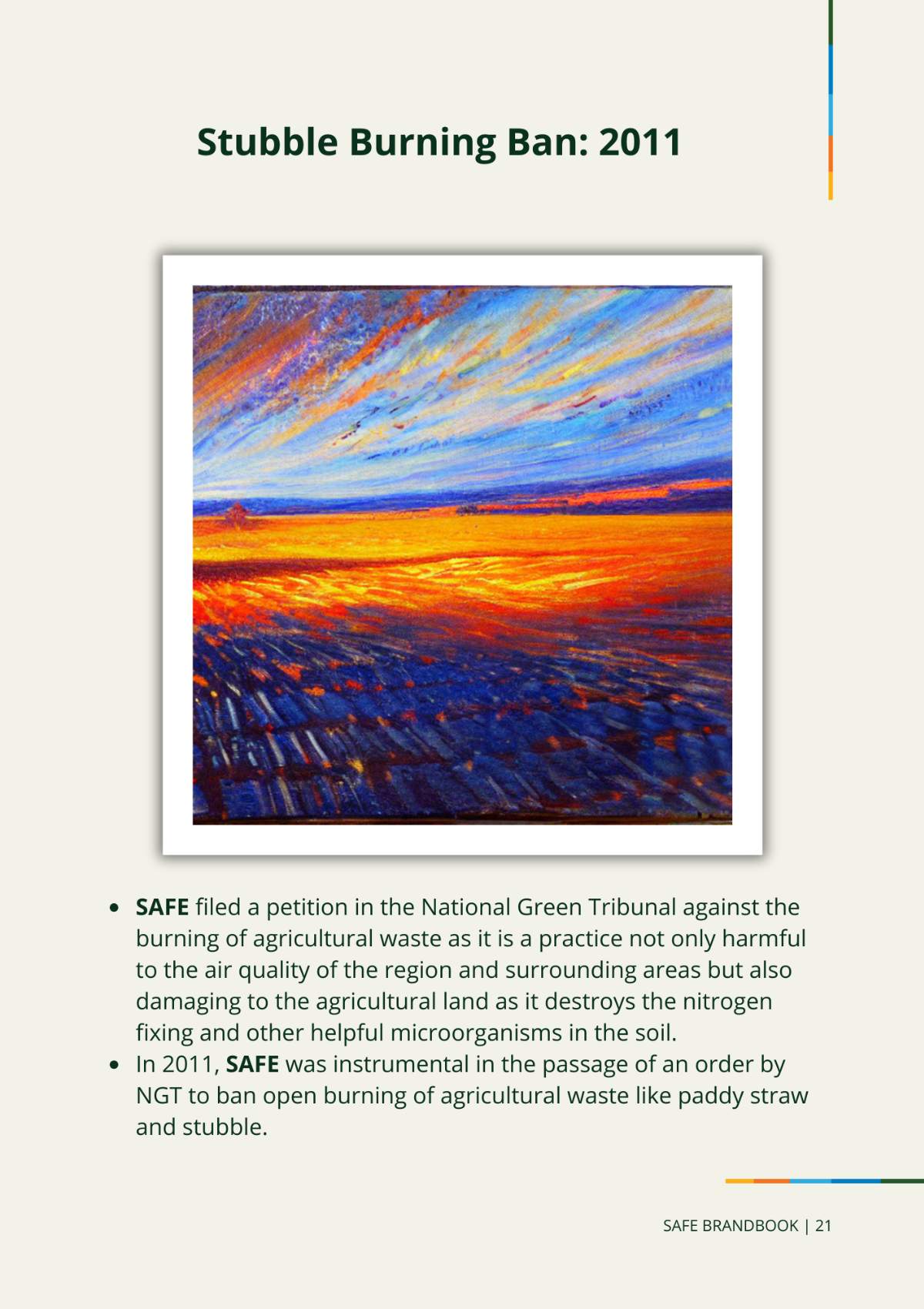 Stubble Burning Ban_ 2011