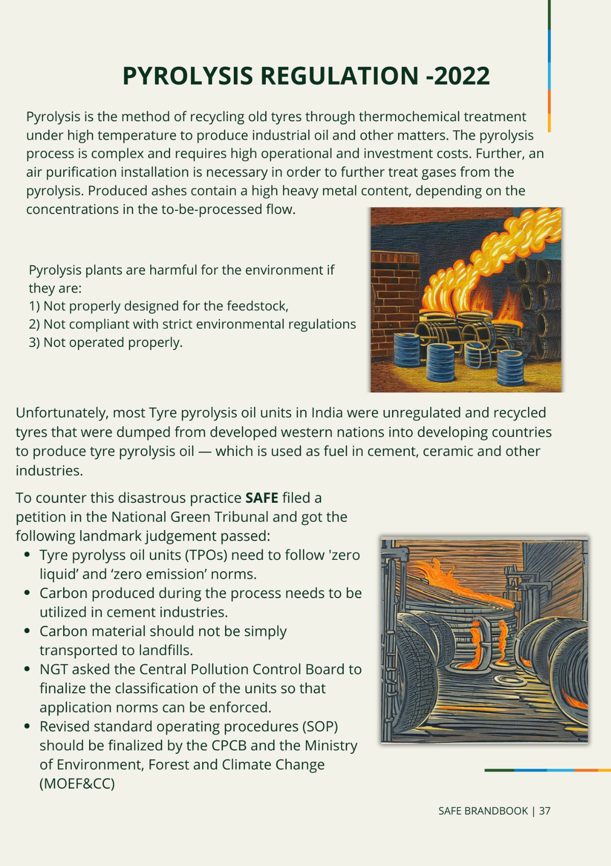 pyrolysis regulation